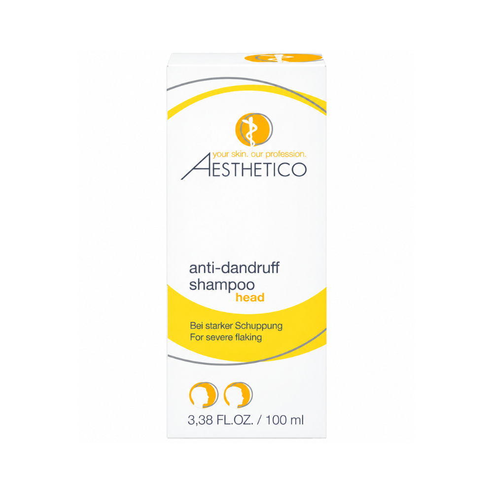 AESTHETICO anti dandruff shampoo 100ml - Schuppenshampoo, Verpackung