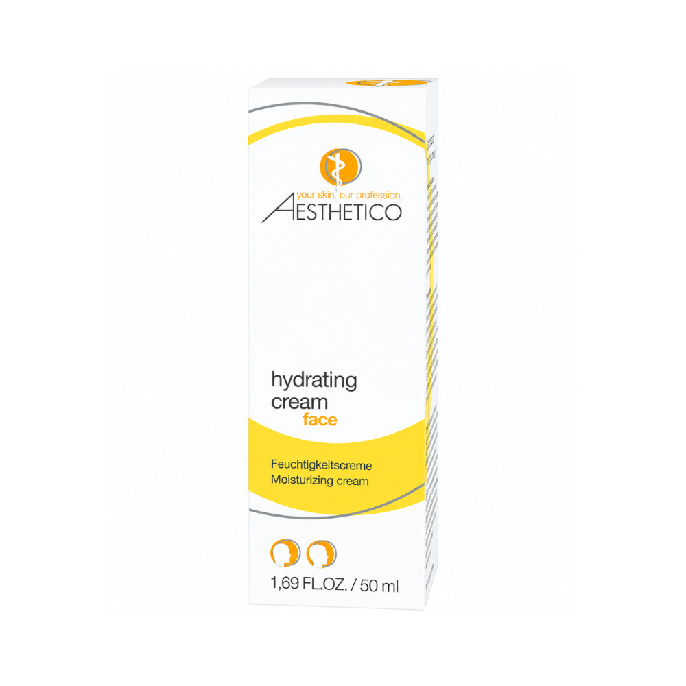 Aesthetico hydrating cream 50ml - Feuchtigkeitscreme, Verpackung.