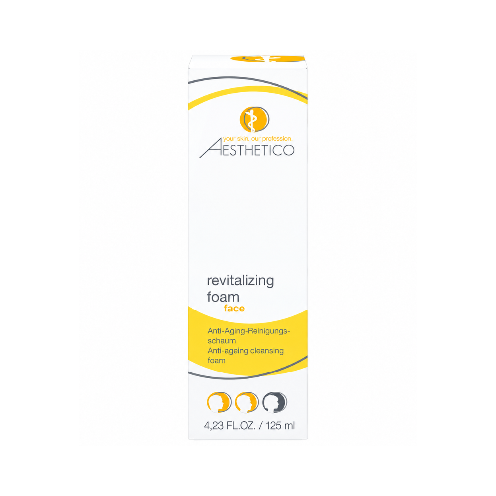 Aesthetico revitalizing FOAM 125ml - Anti Aging Reinigungsschaum, Verpackung