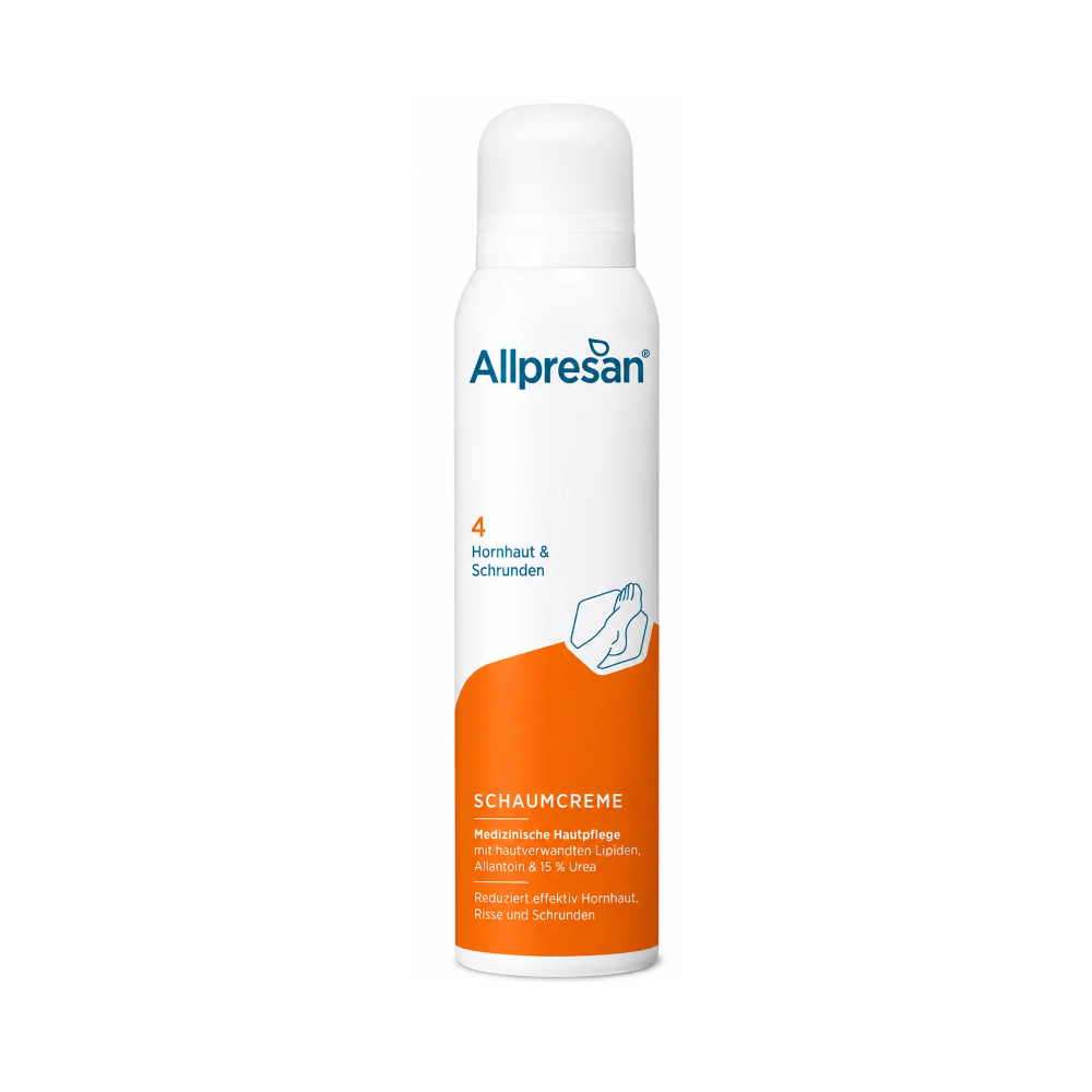 Allpresan 4 Hornhaut und Schrunden Fuss-Schaumcreme 200ml Spender