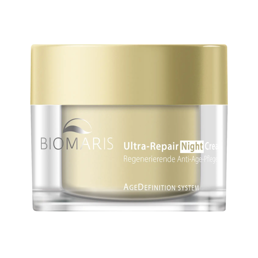 Biomaris Age Definition Ultra Repair Night Cream 50ml – Intensive Anti-Aging Nachtcreme ohne Parfum im Tiegel.