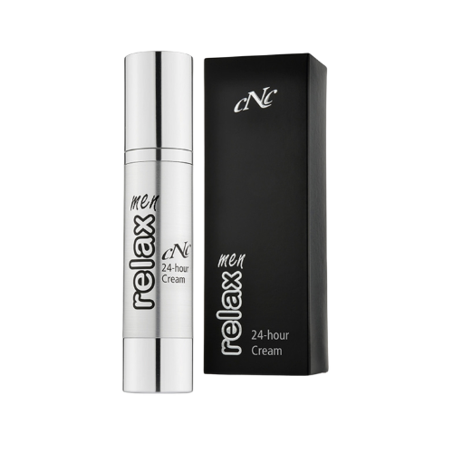 CNC Cosmetic men relax 24h Cream 50ml - Gesichtspflege und After Shave Spender