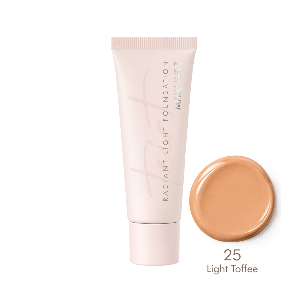 Malu Wilz Radiant Light Foundation Farbe 25 Light Toffee 25ml Tube