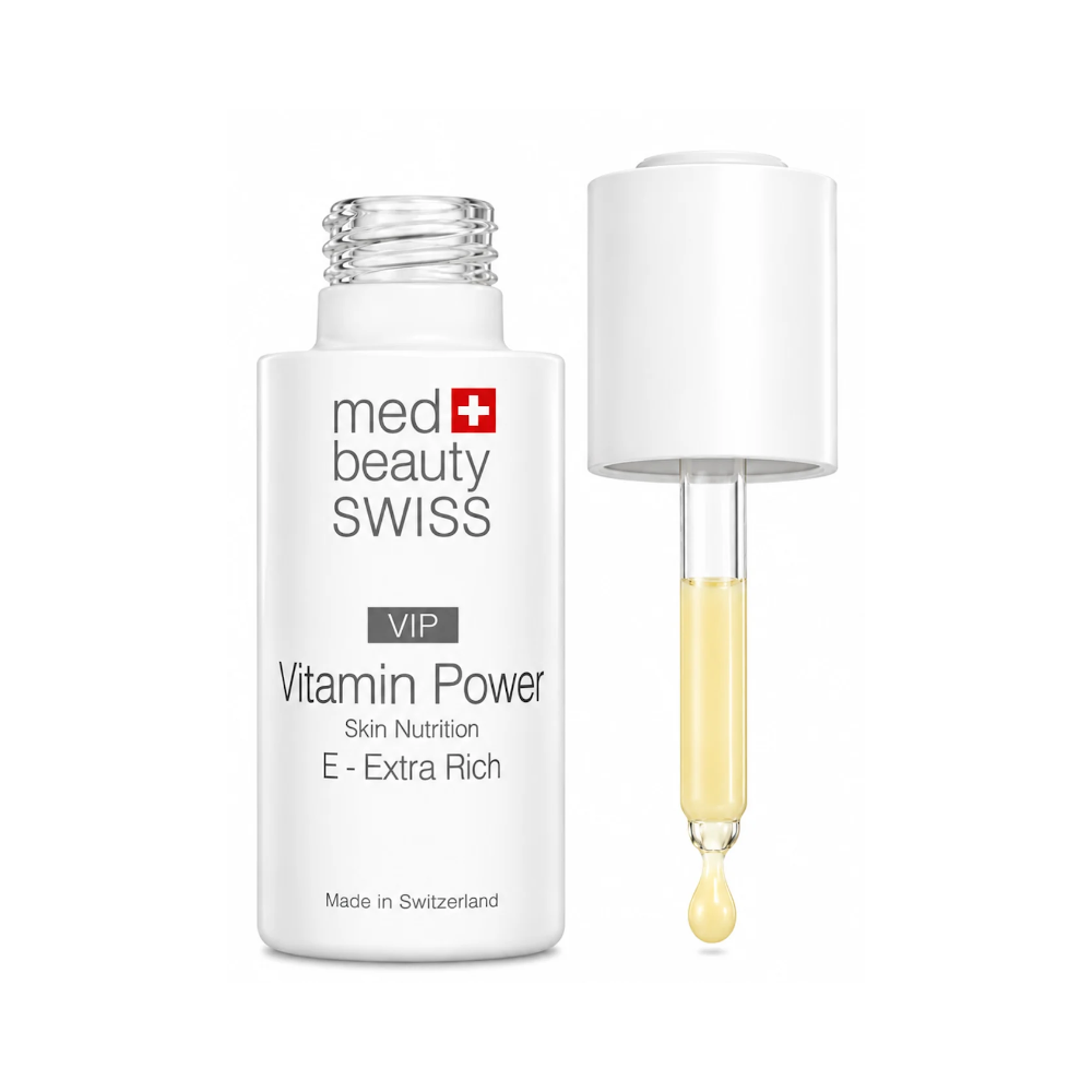 medbeauty swiss VIP Vitamin Power E - Extra Rich Serum 30ml Pipette