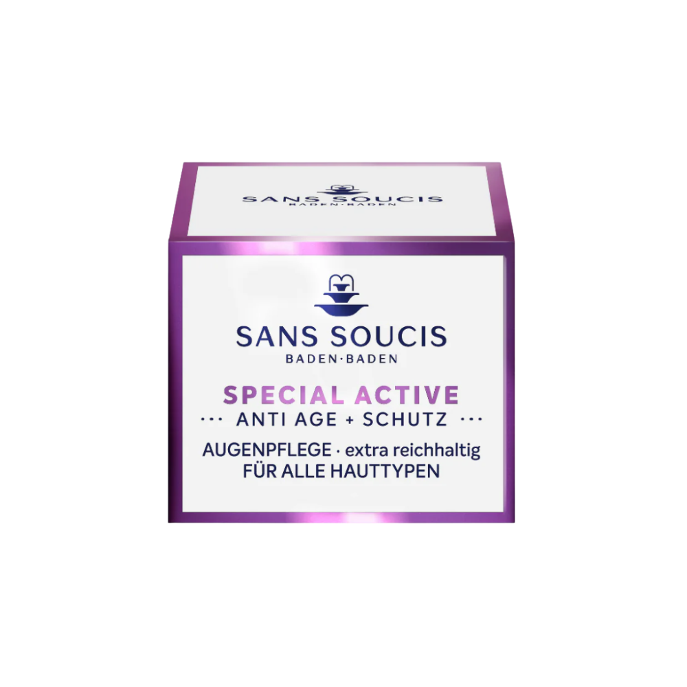 Sans Soucis Special Active Augenpflege reichhaltig 15ml Verpackung