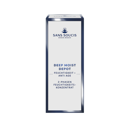 Sans Soucis Deep Moist Depot 2-Phasen Feuchtigkeitskonzentrat 50ml Verpackung