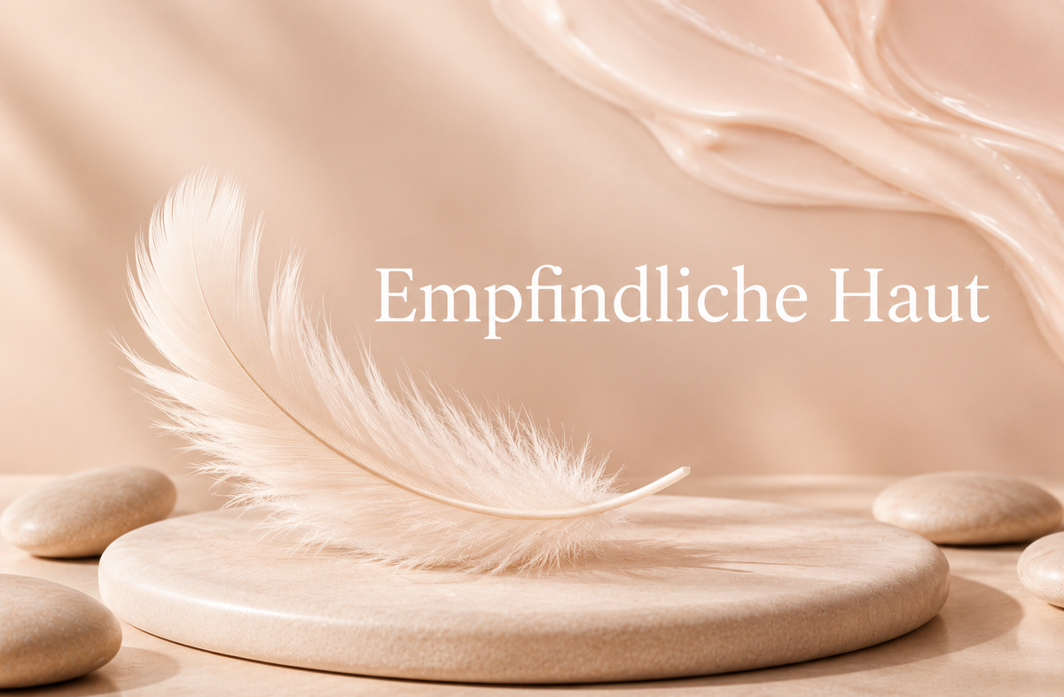 Gesichtspflege für die empfindliche und sensible Haut.