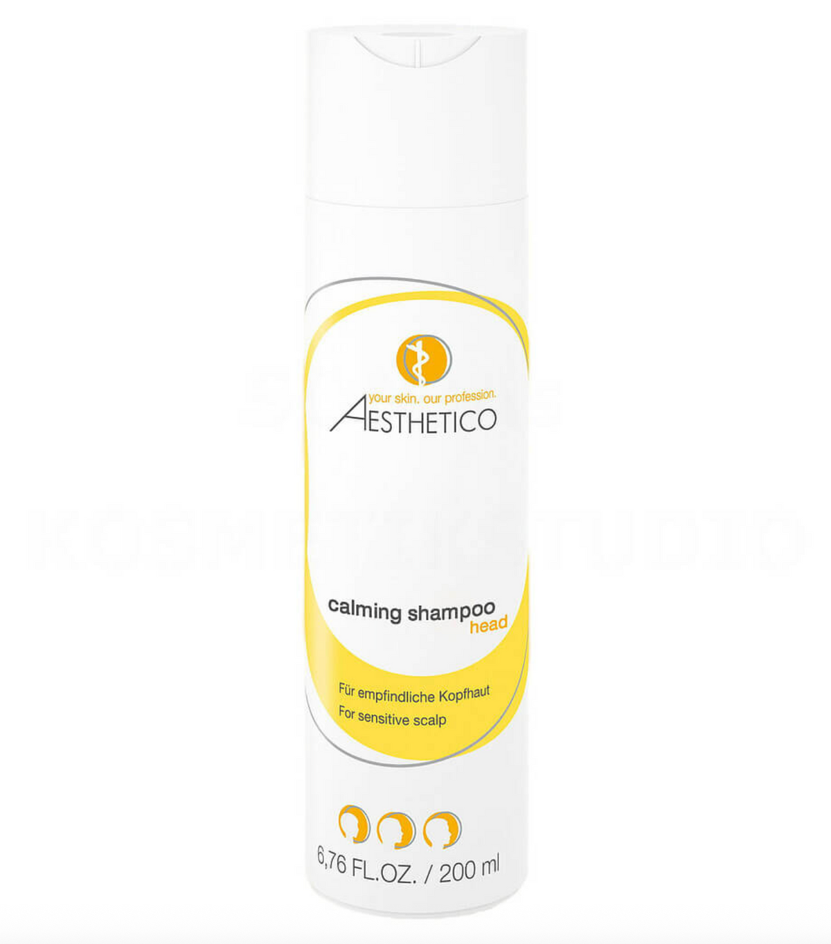 Aesthetico calming shampoo 200ml in der Flasche