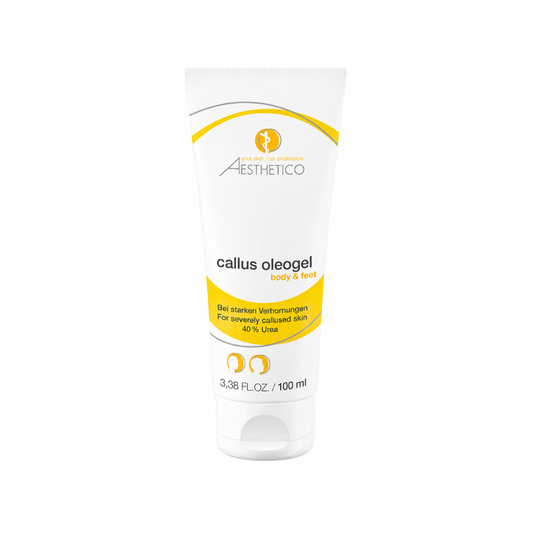 AESTHETICO callus oleogel 40% Urea 100ml - Creme bei Verhornungen, Tube