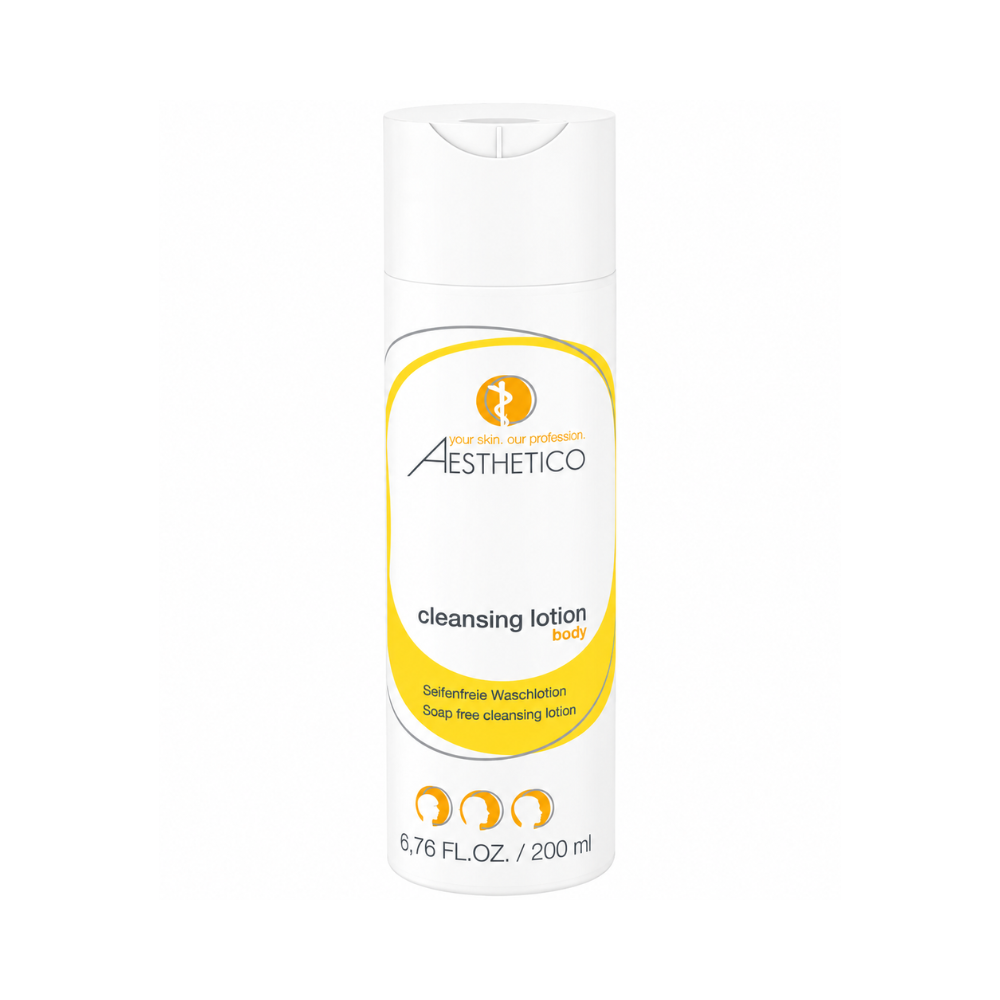 AESTHETICO Cleansing Lotion 200ml - Milde Waschlotion, Flasche mit Kippdeckel