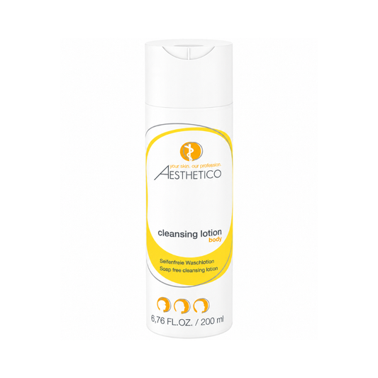 AESTHETICO Cleansing Lotion 200ml - Milde Waschlotion, Flasche mit Kippdeckel