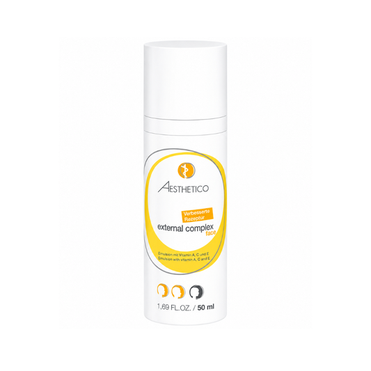 Aesthetico external complex Emulsion mit Vitamin A, C und E 50ml Spender