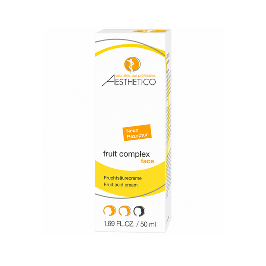 Aesthetico fruit complex Creme 50ml - Milde Fruchtsäurecreme, Verpackung