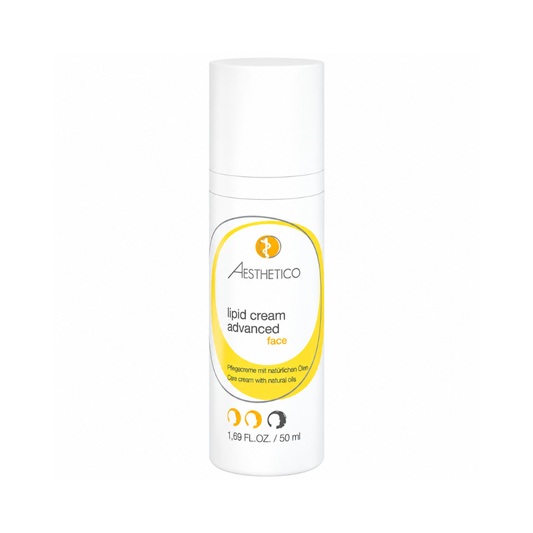 Aesthetico lipid cream advanced 50ml - Reichhaltige Creme für trockene Haut, Spender.
