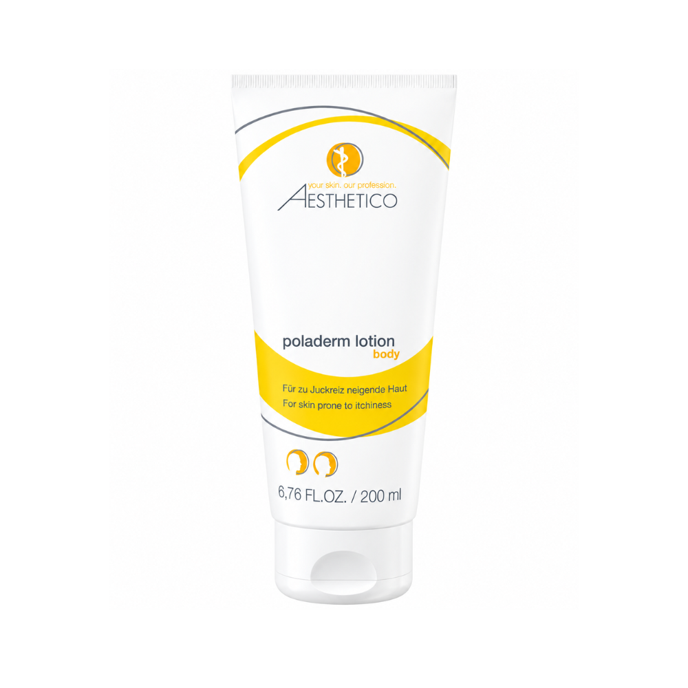 Aesthetico Poladerm Lotio 200ml - Pflege bei zu Juckreiz neigende Haut. Tube