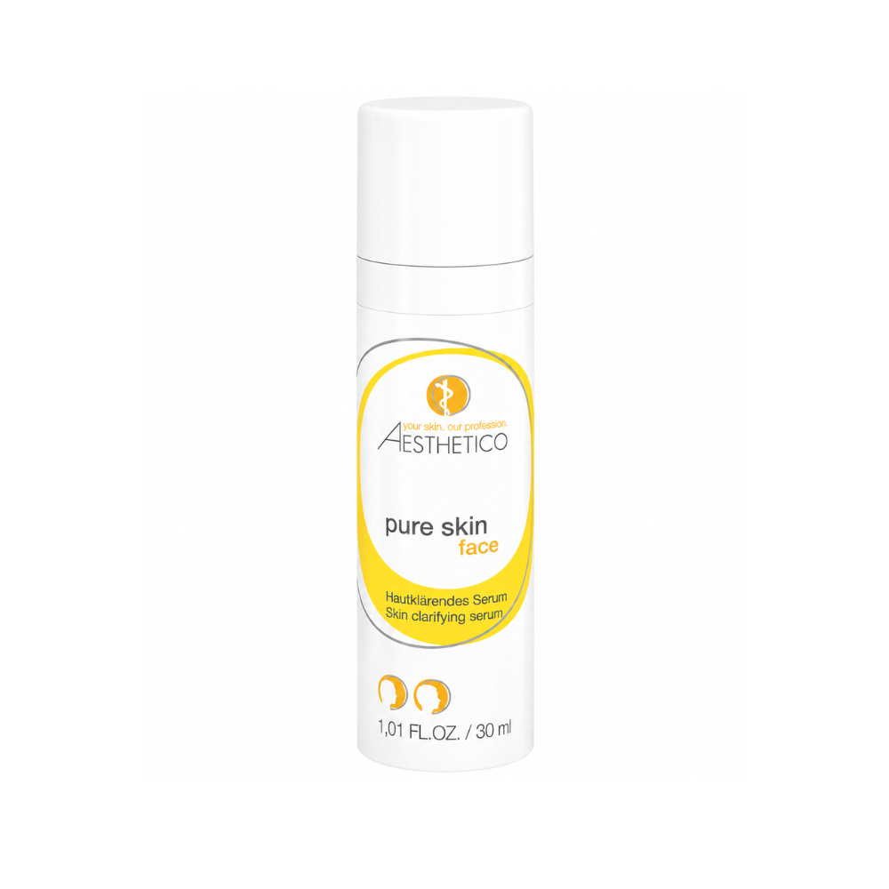 Aesthetico pure skin 30ml - Hautklärend mit AHA & Niacinamid. Spender