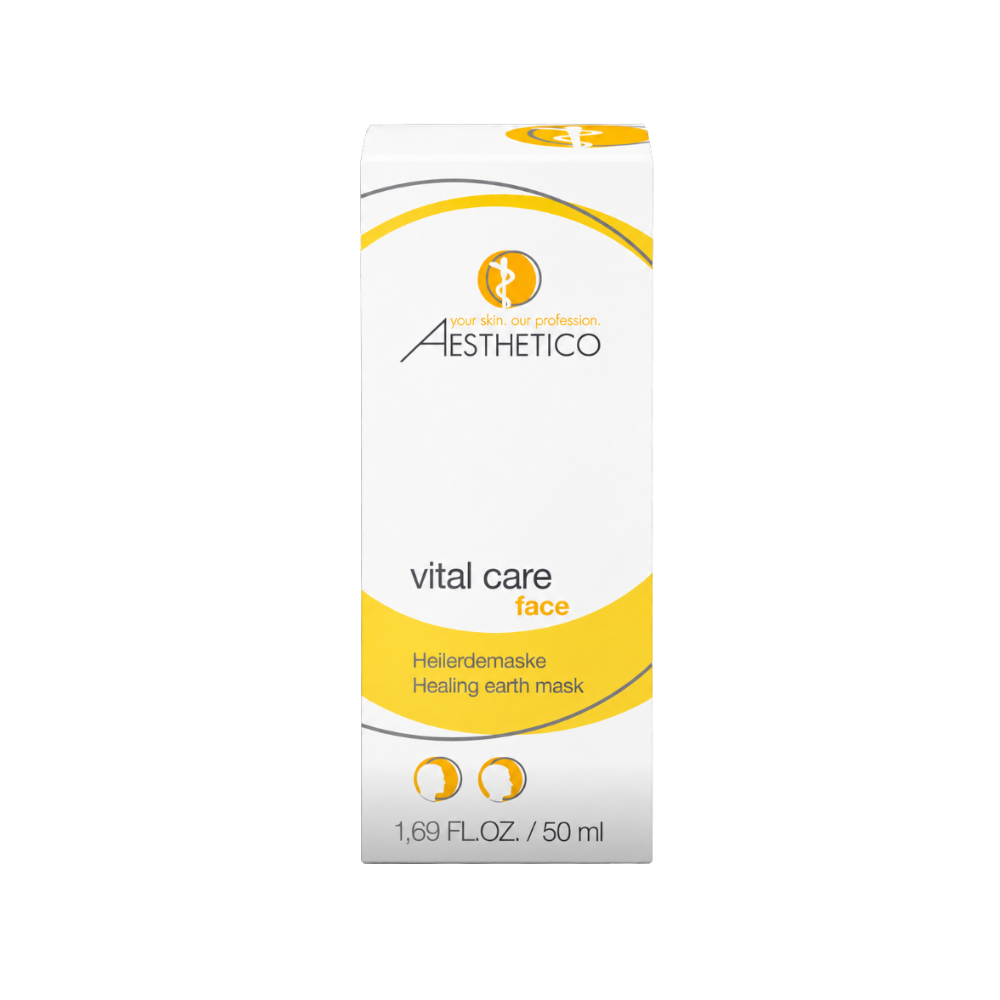 Aesthetico Vital Care Heilerdemaske 50ml Gesichtsmaske Verpackung