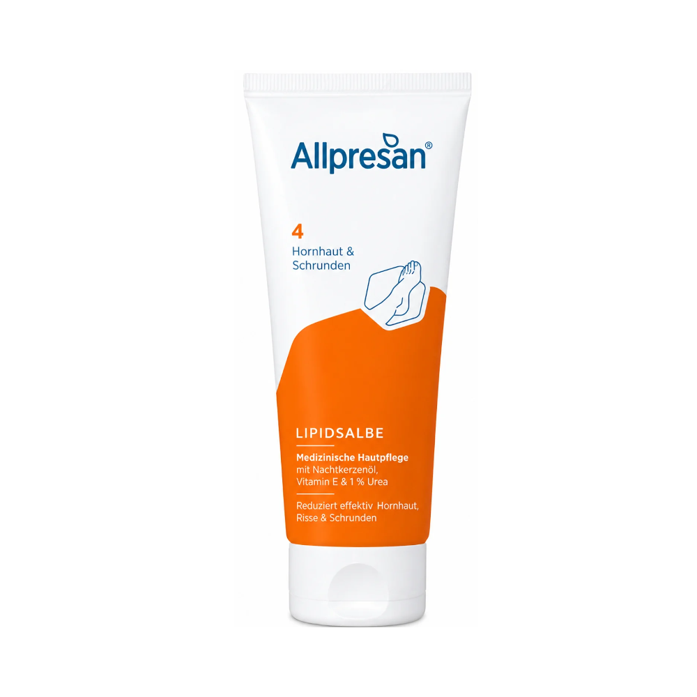 Allpresan 4 Hornhaut und Schrunden Lipidsalbe Fusscreme 125ml Tube