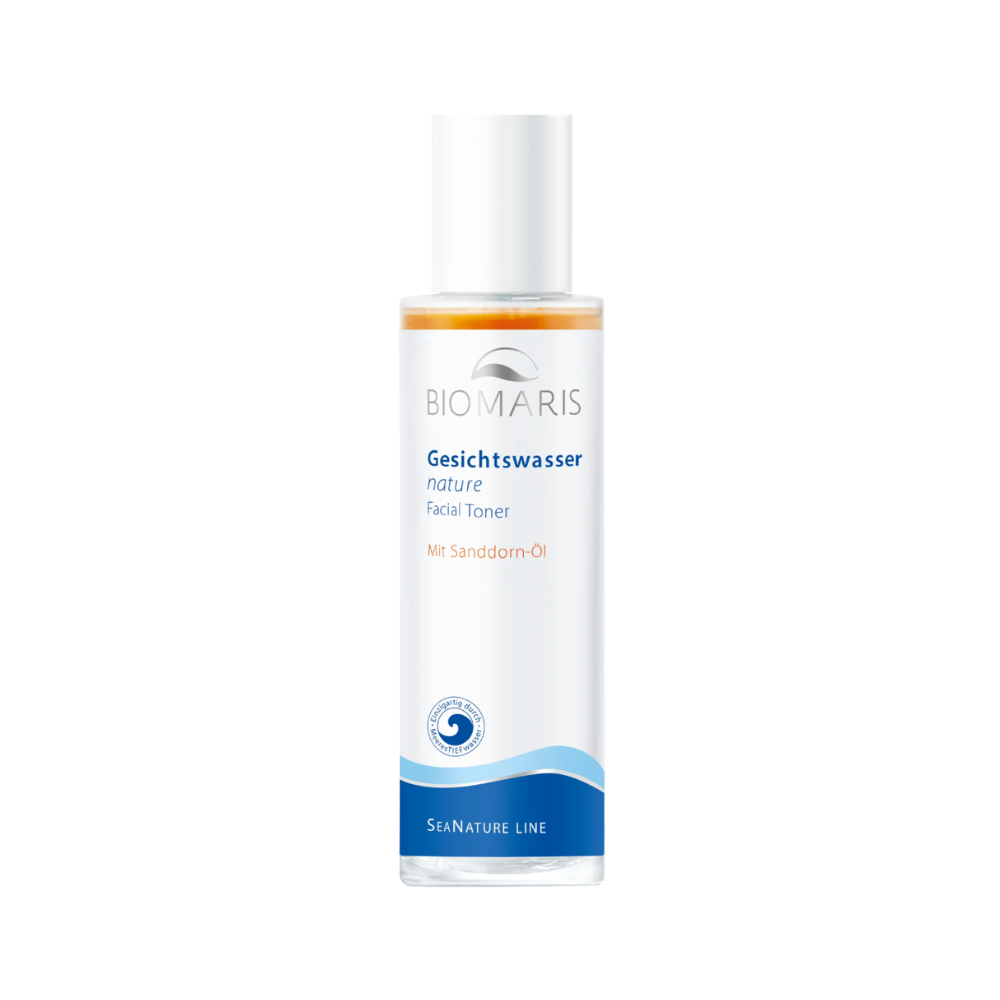 Biomaris nature Gesichtswasser 100ml – Erfrischendes Gesichtswasser zur Hautreinigung in der Flasche.
