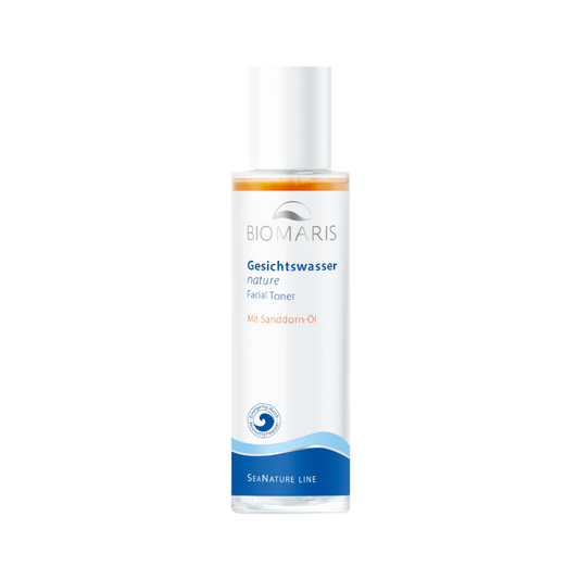 Biomaris nature Gesichtswasser 100ml – Erfrischendes Gesichtswasser zur Hautreinigung in der Flasche.
