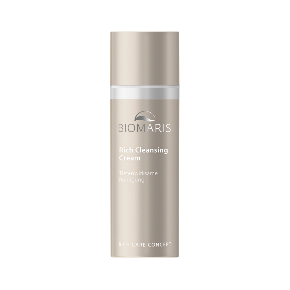 Biomaris Rich Cleansing Cream 150ml - Cremige Reinigungsemulsion im Spender.