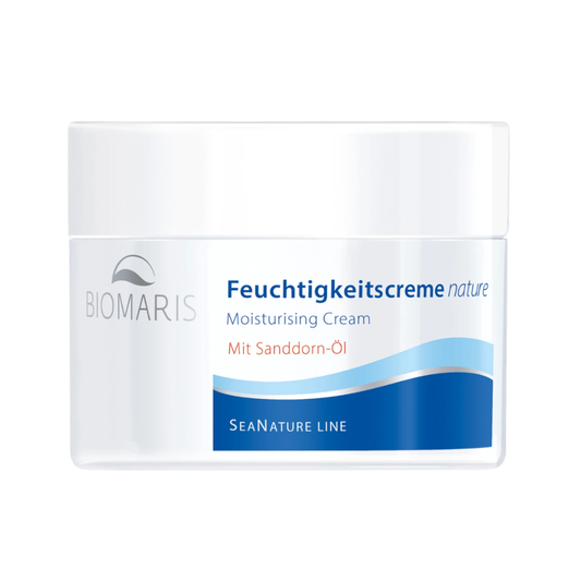 Biomaris nature Feuchtigkeitscreme 50ml - Leichte Feuchtigkeitspflege im Tiegel.