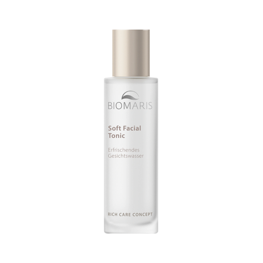 Biomaris Soft Facial Tonic 100ml – Sanftes Gesichtswasser zur Hautreinigung in der Flasche.
