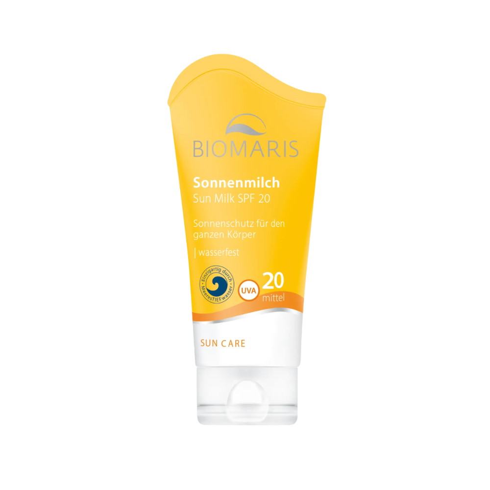 Biomaris Sonnenmilch pocket SPF 20, 50ml in der praktischen Reisegröße