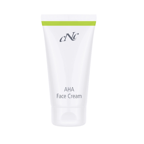 CNC Cosmetic AHA Face Fruchtsäure Creme 50ml - Fruchtsäure-Creme für glatte, feinporige Haut Tube