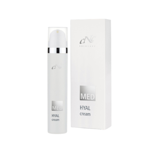 CNC Cosmetic MED HYAL Creme 50ml - 24h Pflege mit 3-fach Hyaluronsäuren Spender