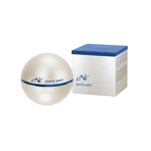 CNC Cosmetic Moments of Pearls Pearly Peel Creme-Peeling 50ml Tiegel und Verpackung