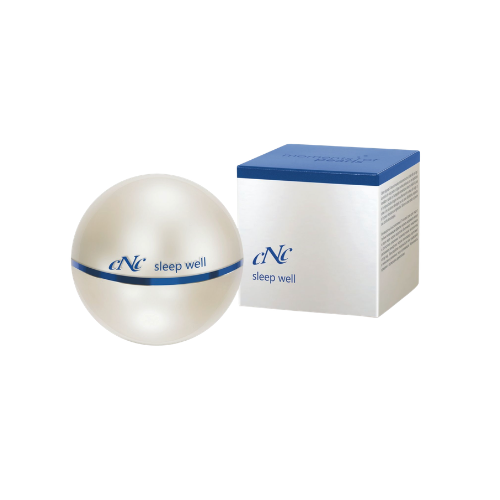 CNC Cosmetic moments of pearls sleep well Nachtcreme 50ml Tiegel und Verpackung
