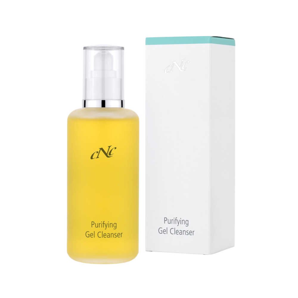 CNC Cosmetic Purifying Gel Cleanser 200ml Spender und Verpackung