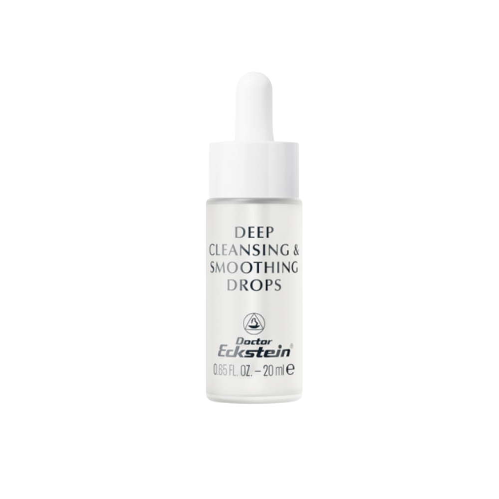 Doctor Eckstein Deep Cleansing & Smoothing Drops 20ml in einer Pipettenflasche, Serum zur intensiven Reinigung im 2. Schritt