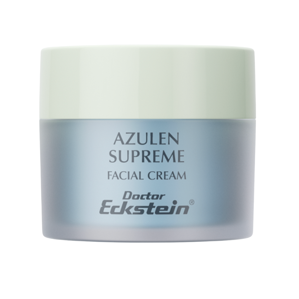 Doctor Eckstein Azulen Supreme Nachtcreme 50ml für die empfindliche, trockene Haut. Tiegel