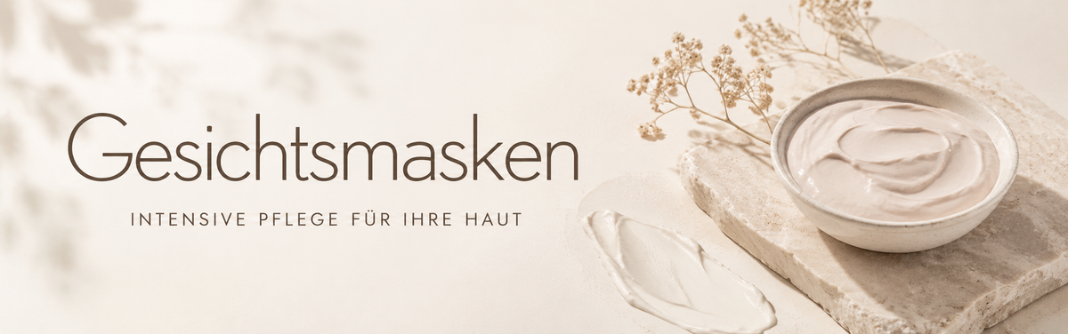 KD-Kosmetik Gesichtsmasken – Pflegende Crememasken für strahlende Haut – Banner