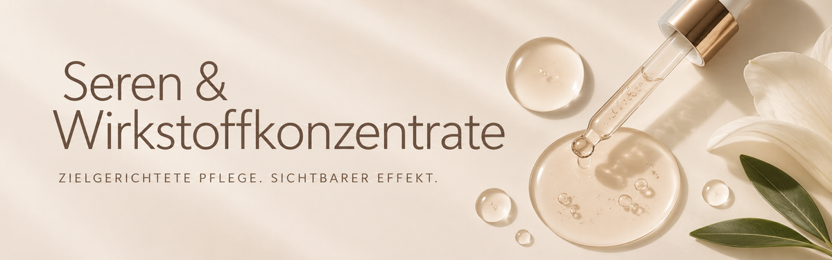 KD-Kosmetik - Seren und Wirkstoffkonzentrate - Individuelle Pflege mit sichtbaren Effekten - Banner