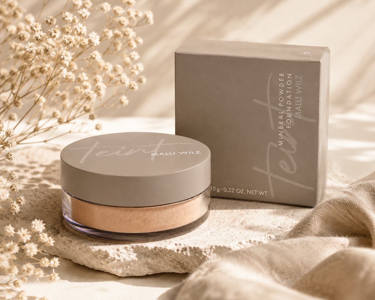 Malu Wilz Mineral Powder Foundation - Mineralpuder für jeden Hauttyp