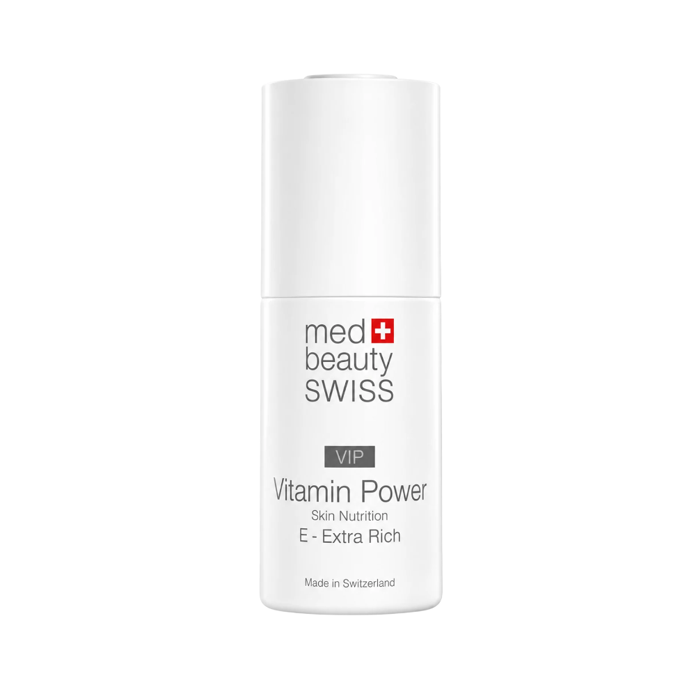 medbeauty swiss VIP Vitamin Power E - Extra Rich Serum 30ml Pipettenflasche