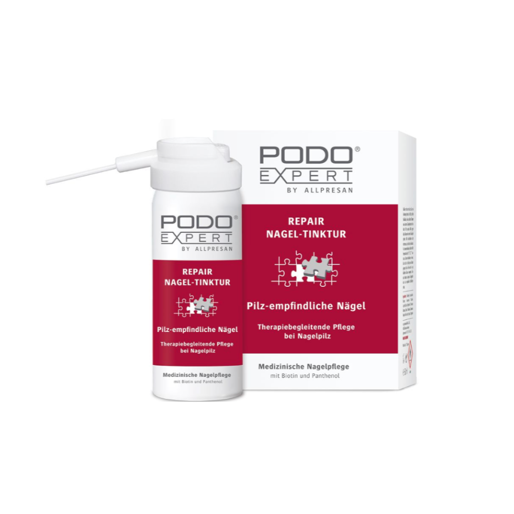 PodoExpert Repair Nageltinktur 50ml - Für brüchige, splittrige Nägel - altes Design
