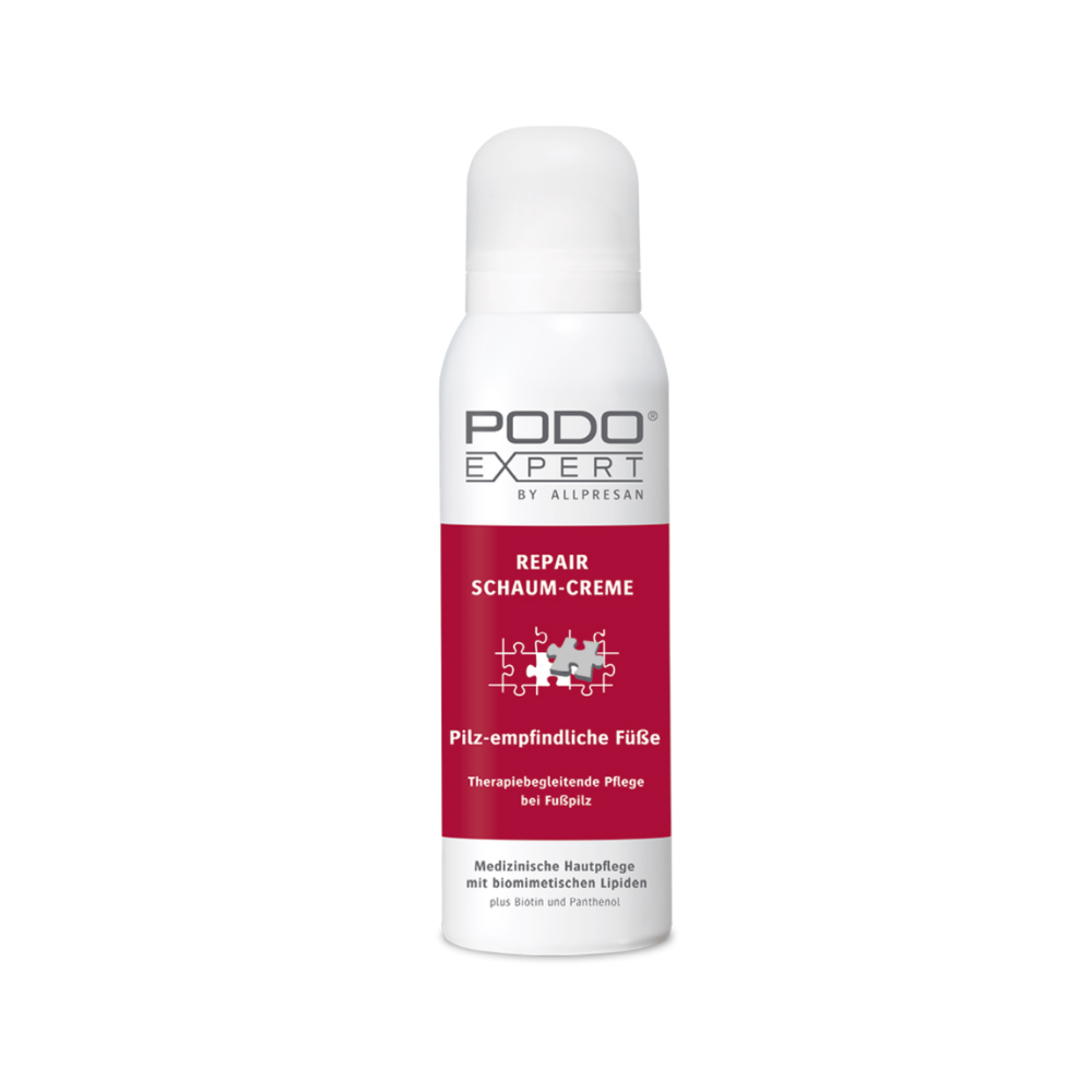 PodoExpert Repair Schaum-Creme Pilz-empfindliche Füße 125ml