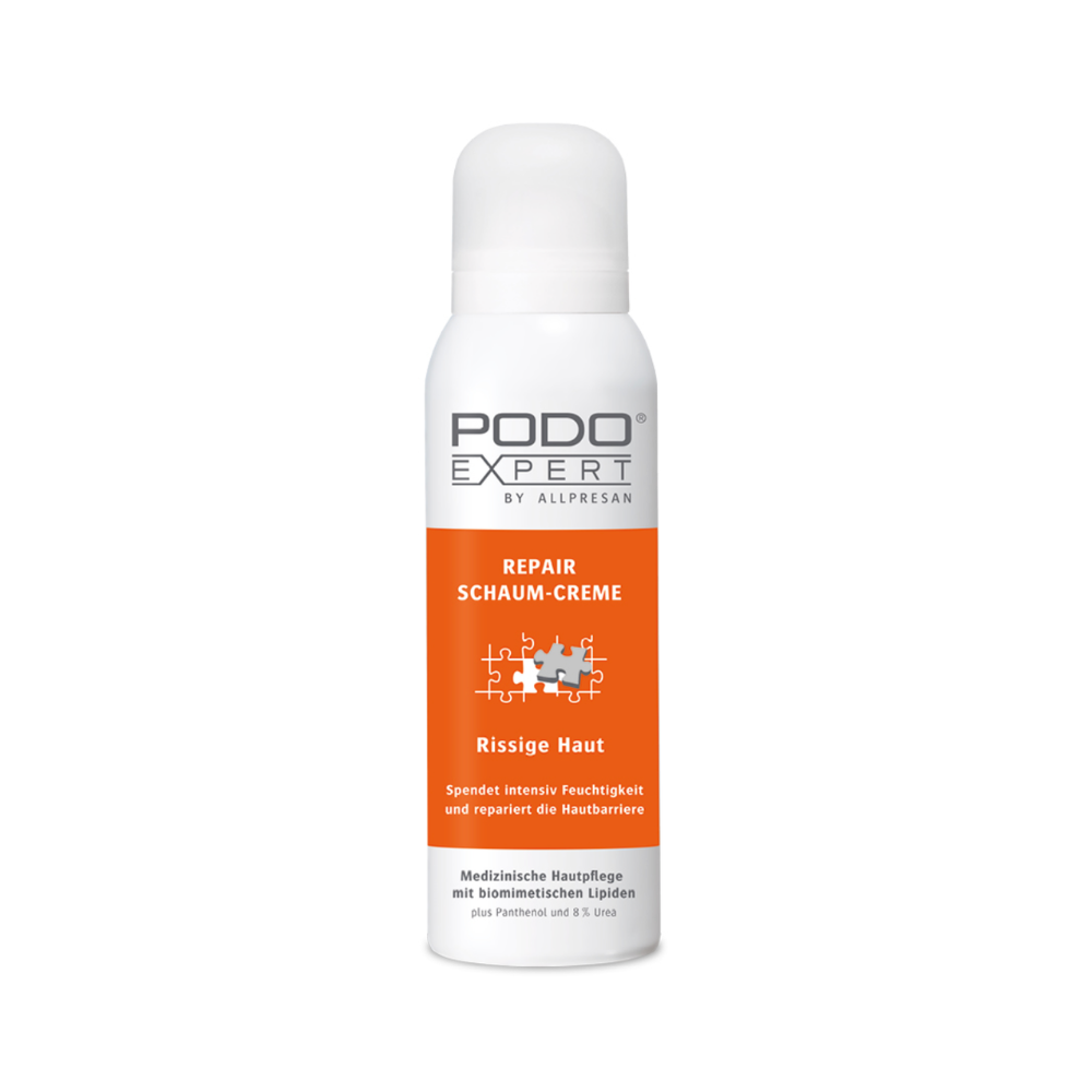 PodoExpert Repair Schaum-Creme Rissige Fuss-Haut 125ml