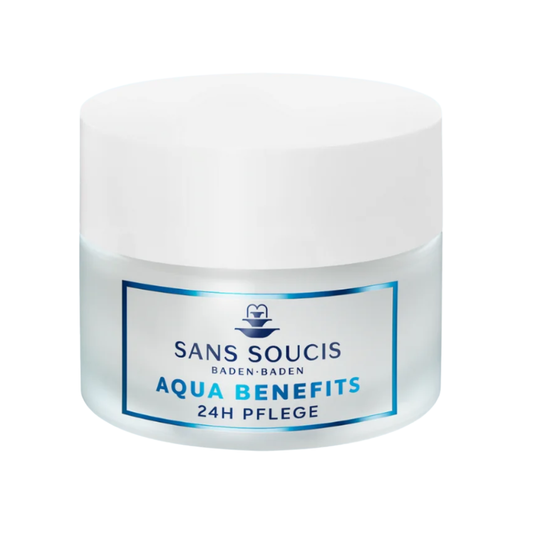 Sans Soucis Aqua Benefits 24h Pflege Creme für die normale Haut im Tiegel
