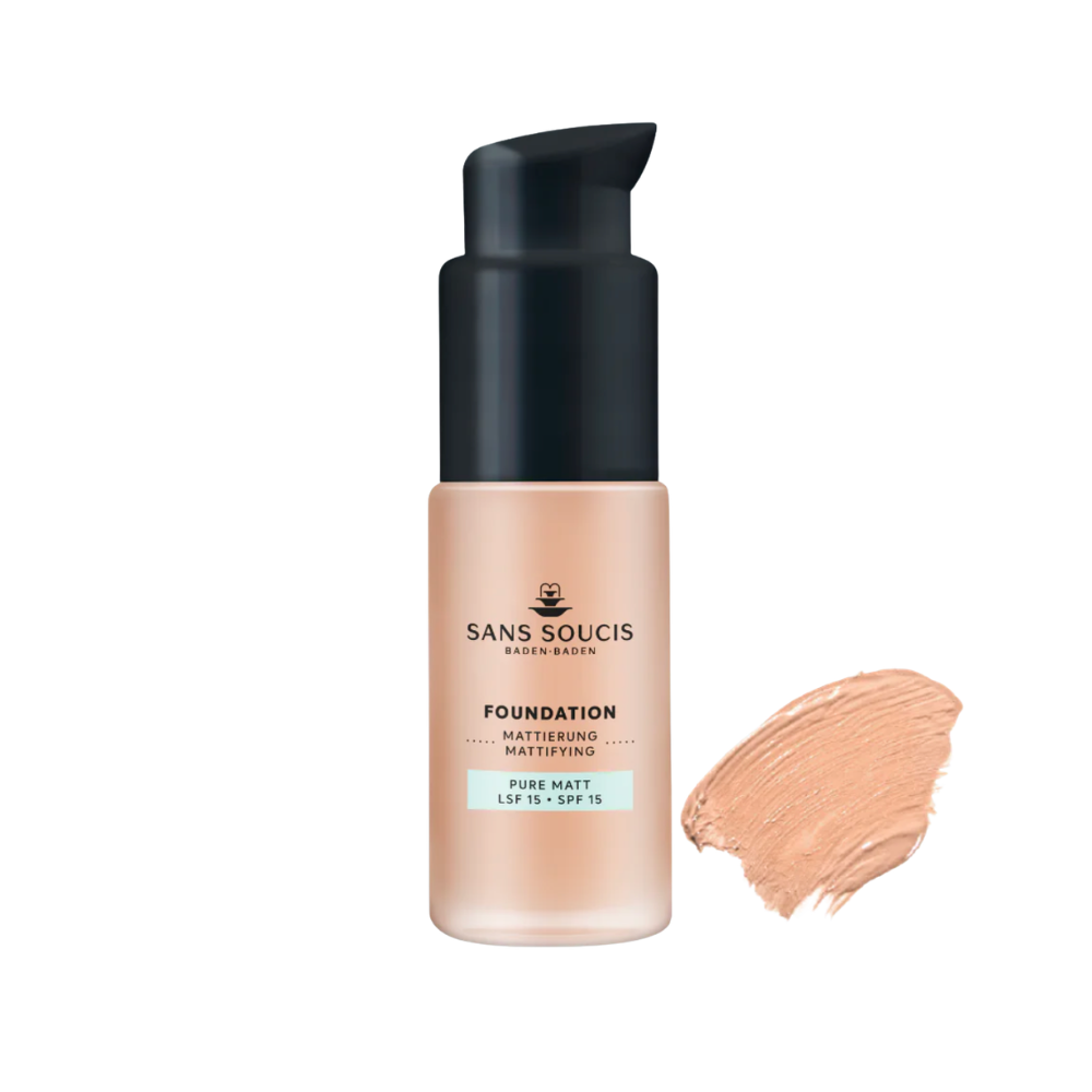 Sans Soucis Foundation Pure Matt LSF 15 - 30ml im Spender