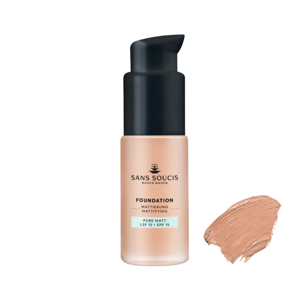 Sans Soucis Foundation Pure Matt LSF 15 - 30ml im Spender