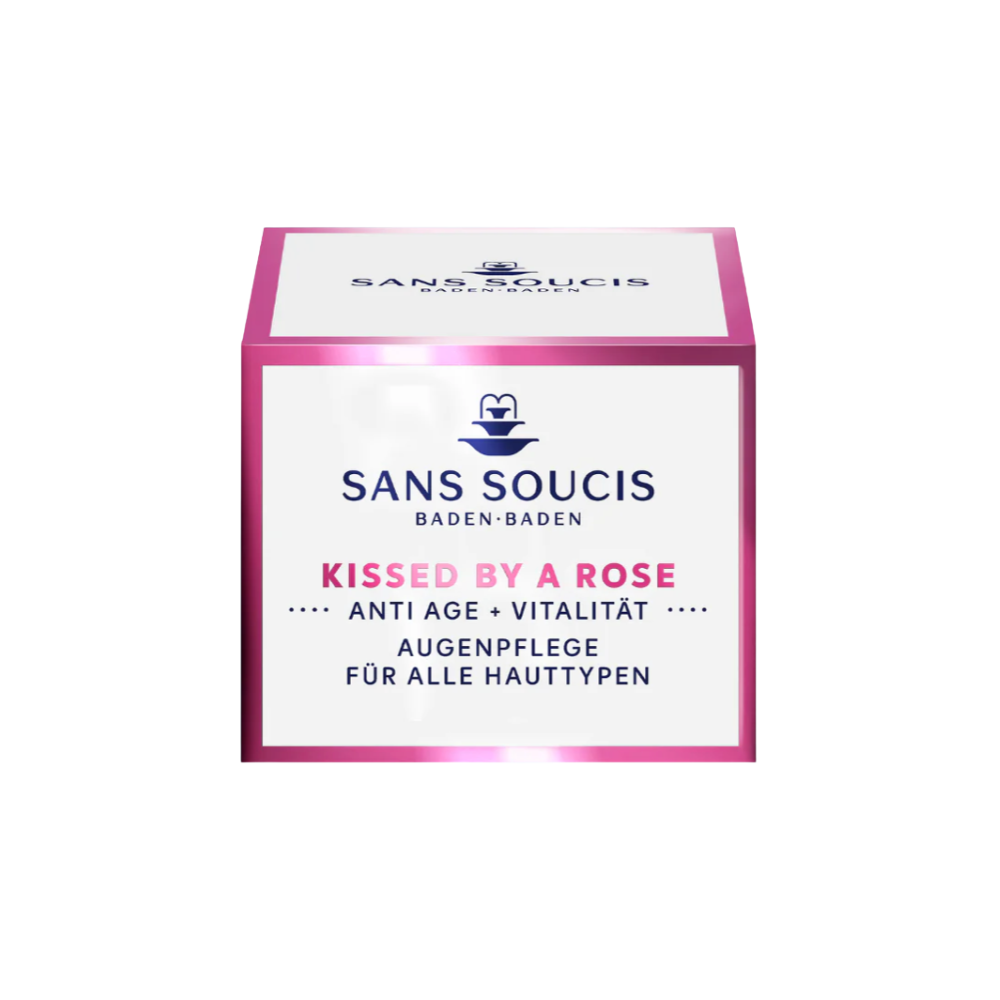 Sans Soucis Kissed by Rose Augenpflege 15ml Verpackung