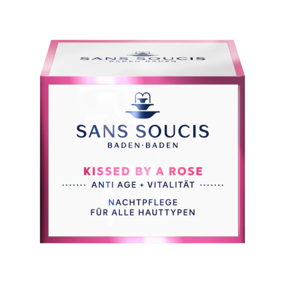 Sans Soucis Kissed by Rose Nachtpflege 50ml Verpackung